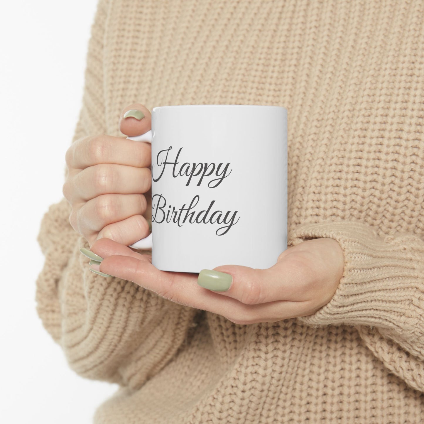 Personalized Birth Flower Mug – Custom Floral Coffee Cup | Gift for Mom, Daughter, Best Friend | Unique Birthday or Friendship Gift