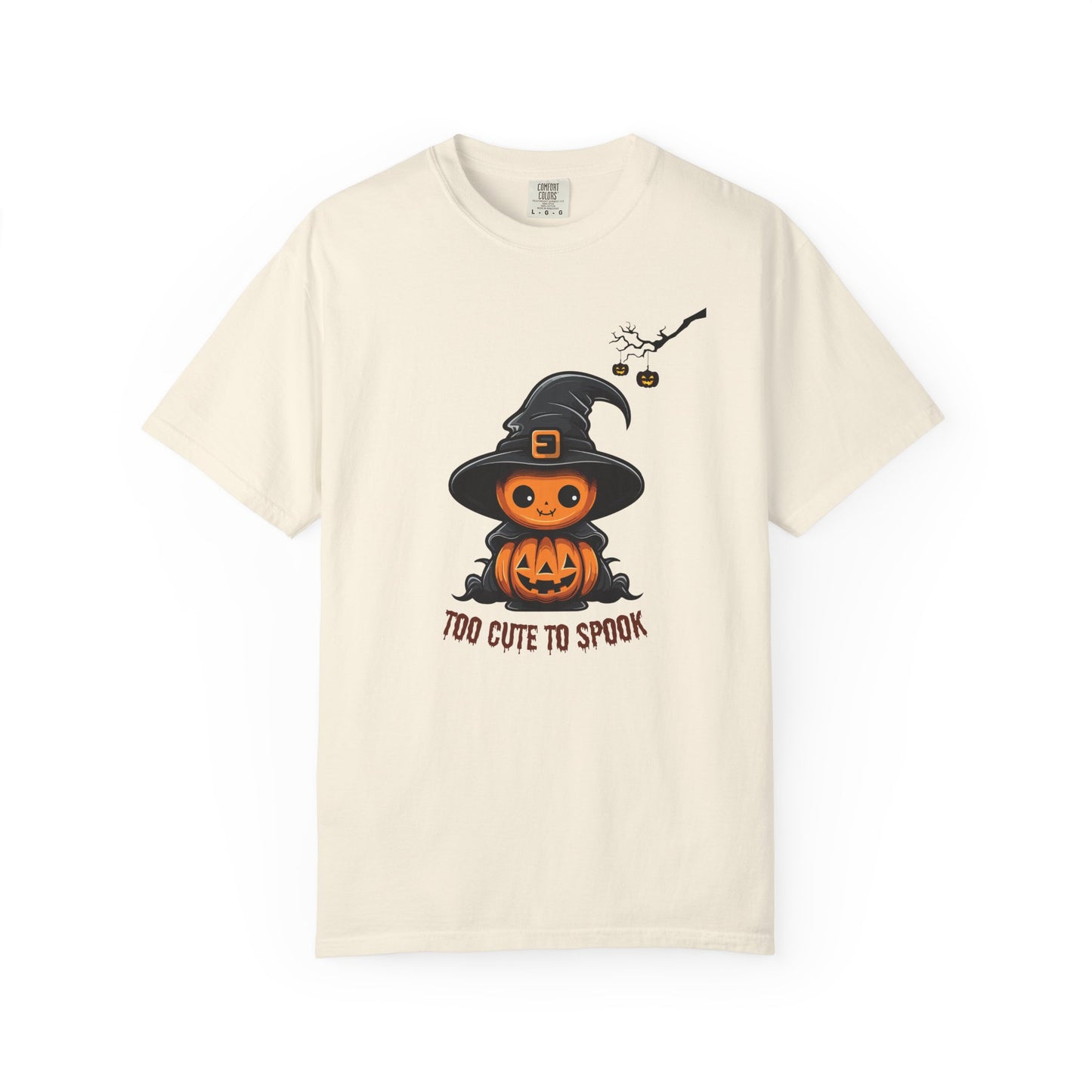 Halloween Pumpkin Fall Comfort Colors 1717 Graphic Tee – Cozy Halloween Shirt for Women