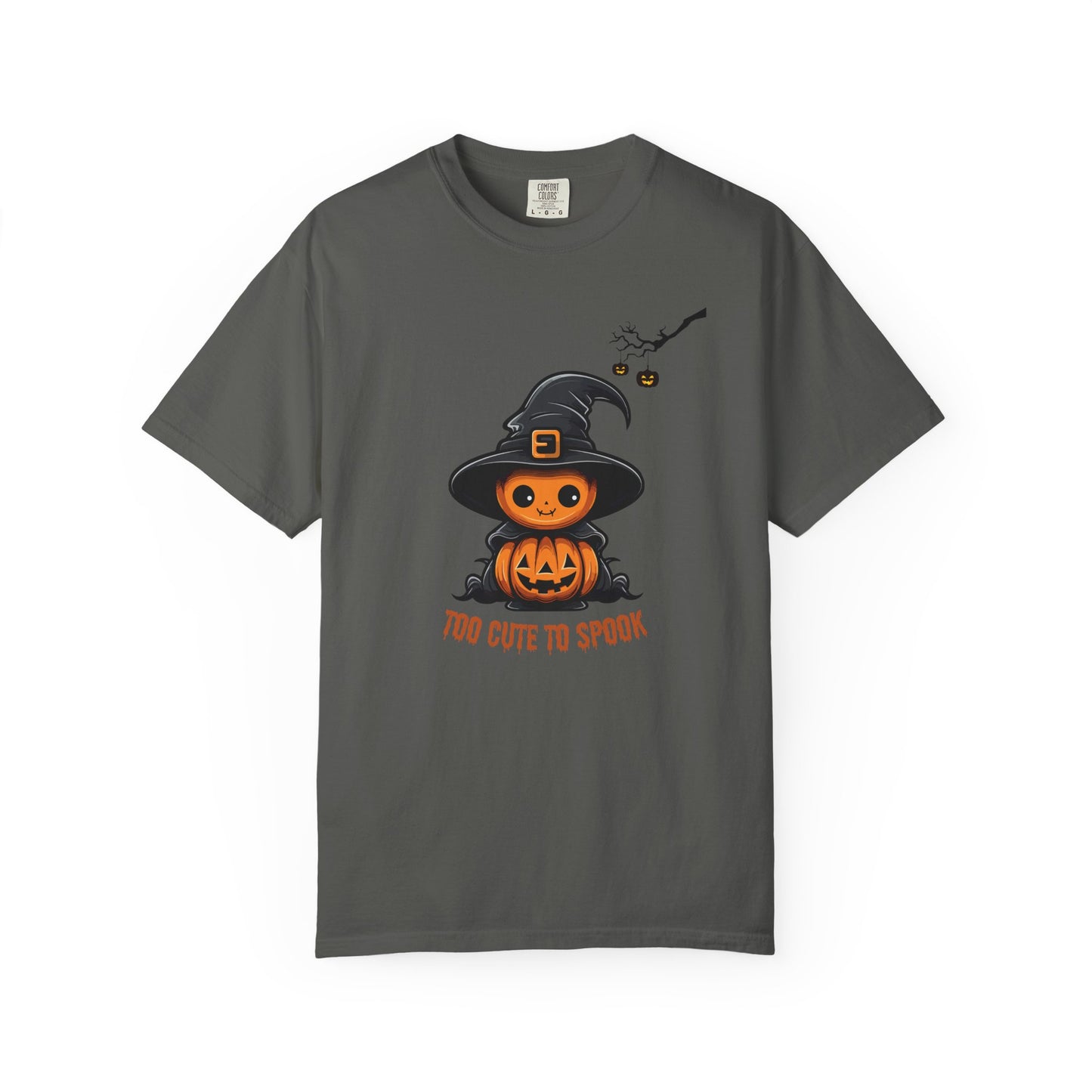 Halloween Pumpkin Fall Comfort Colors 1717 Graphic Tee – Cozy Halloween Shirt for Women