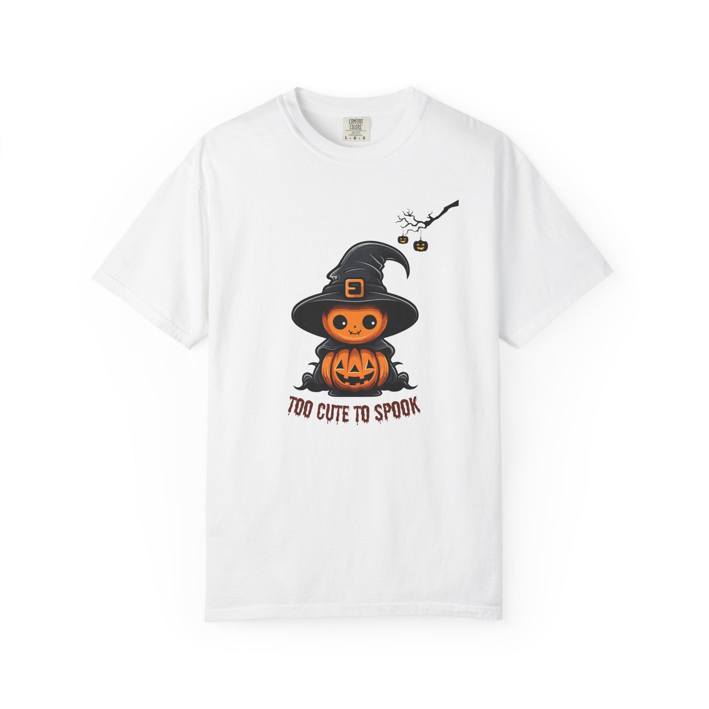 Halloween Pumpkin Fall Comfort Colors 1717 Graphic Tee – Cozy Halloween Shirt for Men