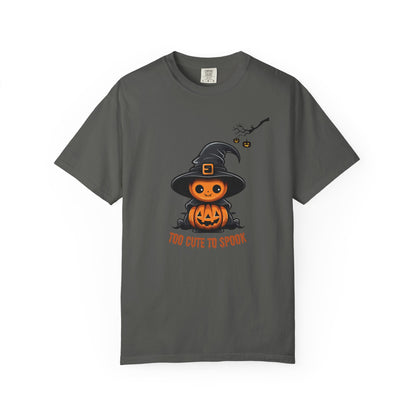 Halloween Pumpkin Fall Comfort Colors 1717 Graphic Tee – Cozy Halloween Shirt for Men