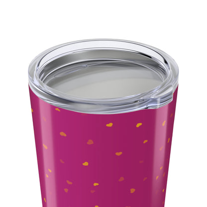 Floral Stainless Steel Tumbler 20oz, Birthday Gifts, Gift for Her, Pink Color Drinkware