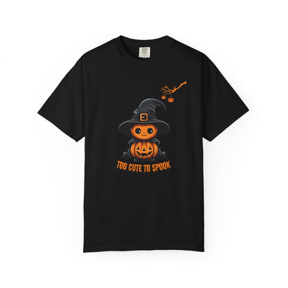 Halloween Pumpkin Fall Comfort Colors 1717 Graphic Tee – Cozy Halloween Shirt for Men