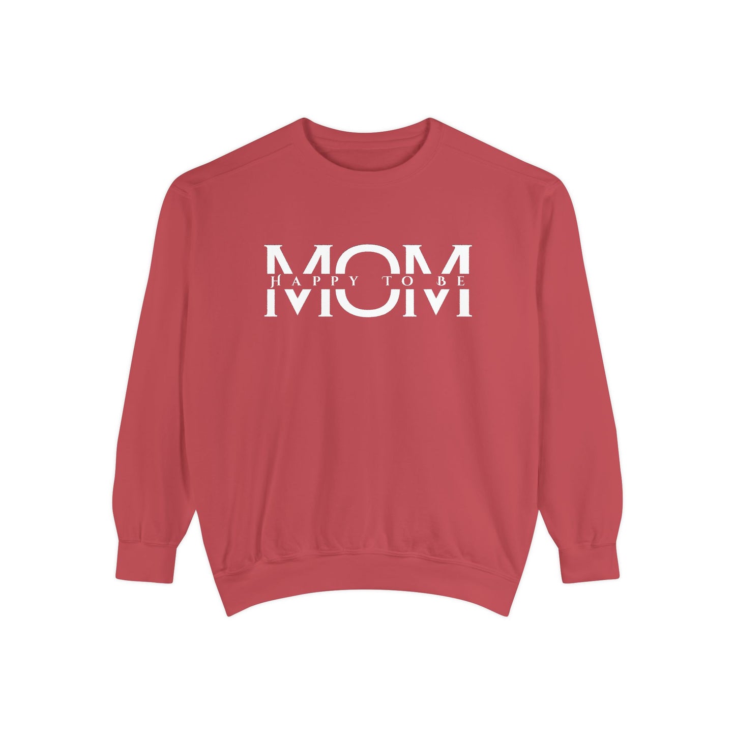 Happy To Be Mom Sweatshirt – Cozy Cotton Blend, Relaxed Fit, Perfect Gift for Moms