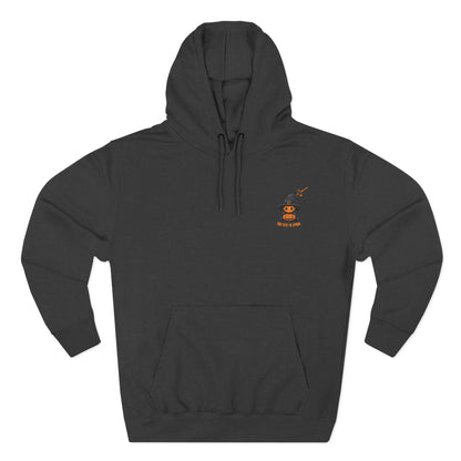 Too Cute To Spook - Three-Panel Fleece Hoodie, Premium Women's Hoodie