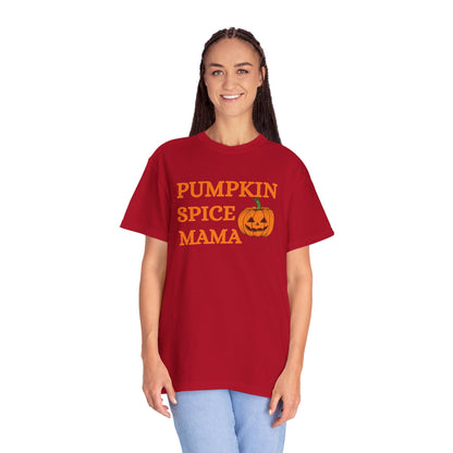 Pumpkin Spice Mama Fall Comfort Colors 1717 Graphic Tee – Cozy Autumn Shirt for Women