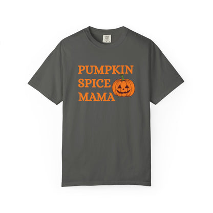 Pumpkin Spice Mama Fall Comfort Colors 1717 Graphic Tee – Cozy Autumn Shirt for Women