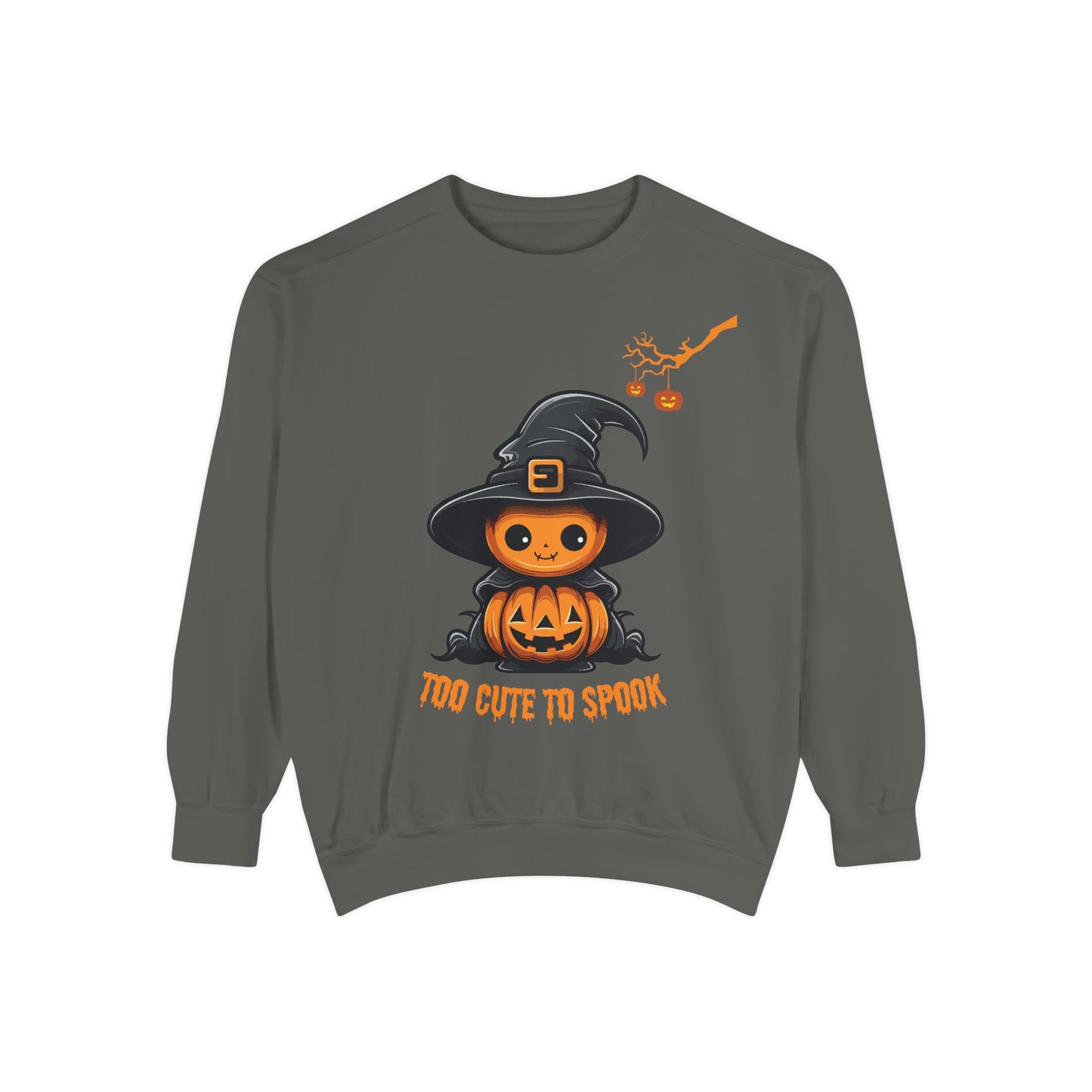 Too Cute To Spook - Womens Sweatshirt, Halloween Sweatshirts
