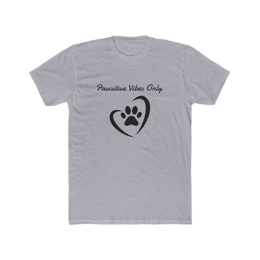 Pawsitive Vibes Only – Women’s Cotton Crew Tee