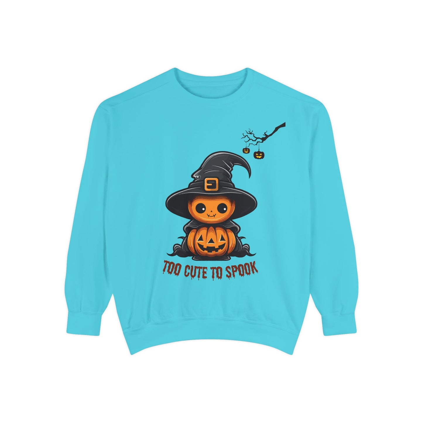 Too Cute To Spook - Womens Sweatshirt, Halloween Sweatshirts