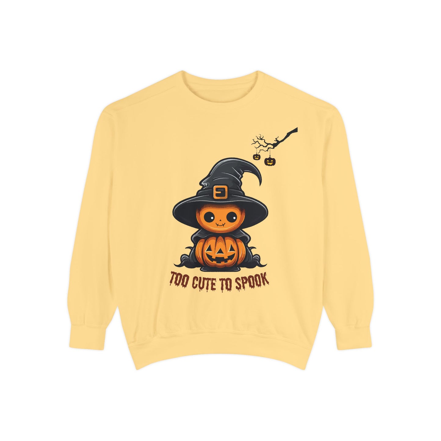 Too Cute To Spook - Womens Sweatshirt, Halloween Sweatshirts