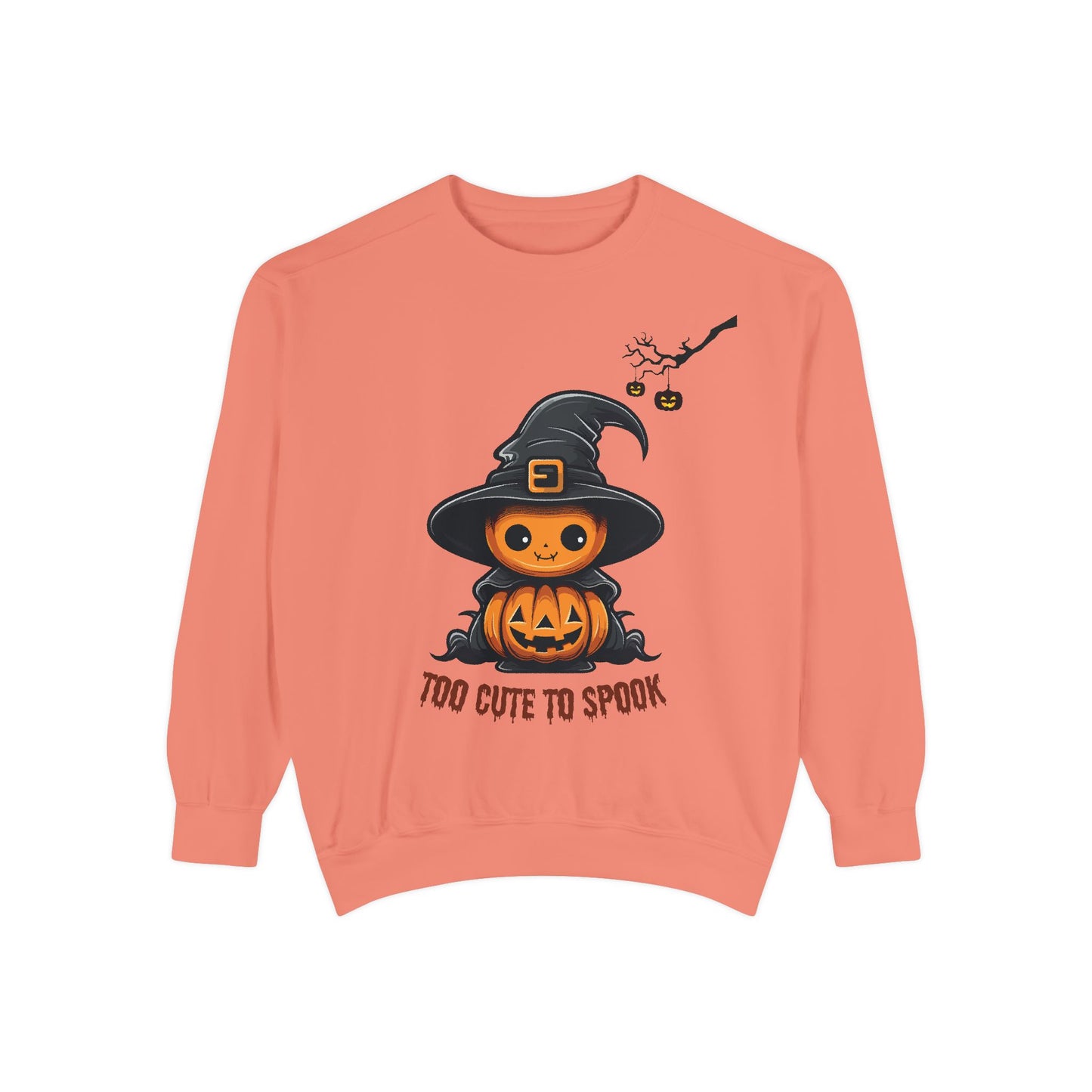 Too Cute To Spook - Womens Sweatshirt, Halloween Sweatshirts