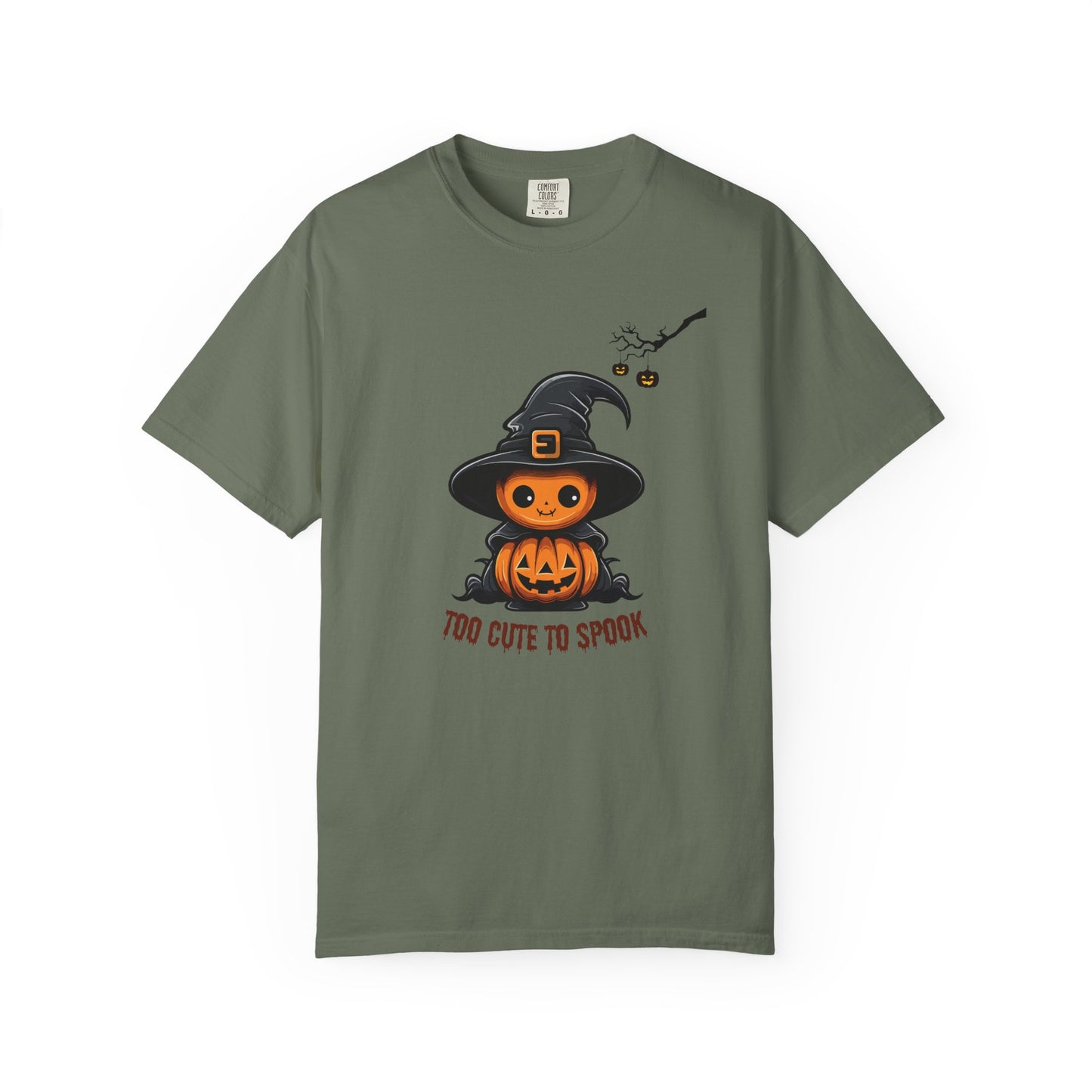 Halloween Pumpkin Fall Comfort Colors 1717 Graphic Tee – Cozy Halloween Shirt for Men